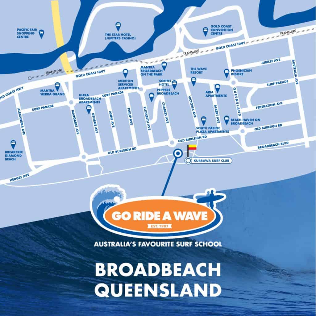 Broadbeach QLD Go Ride A Wave