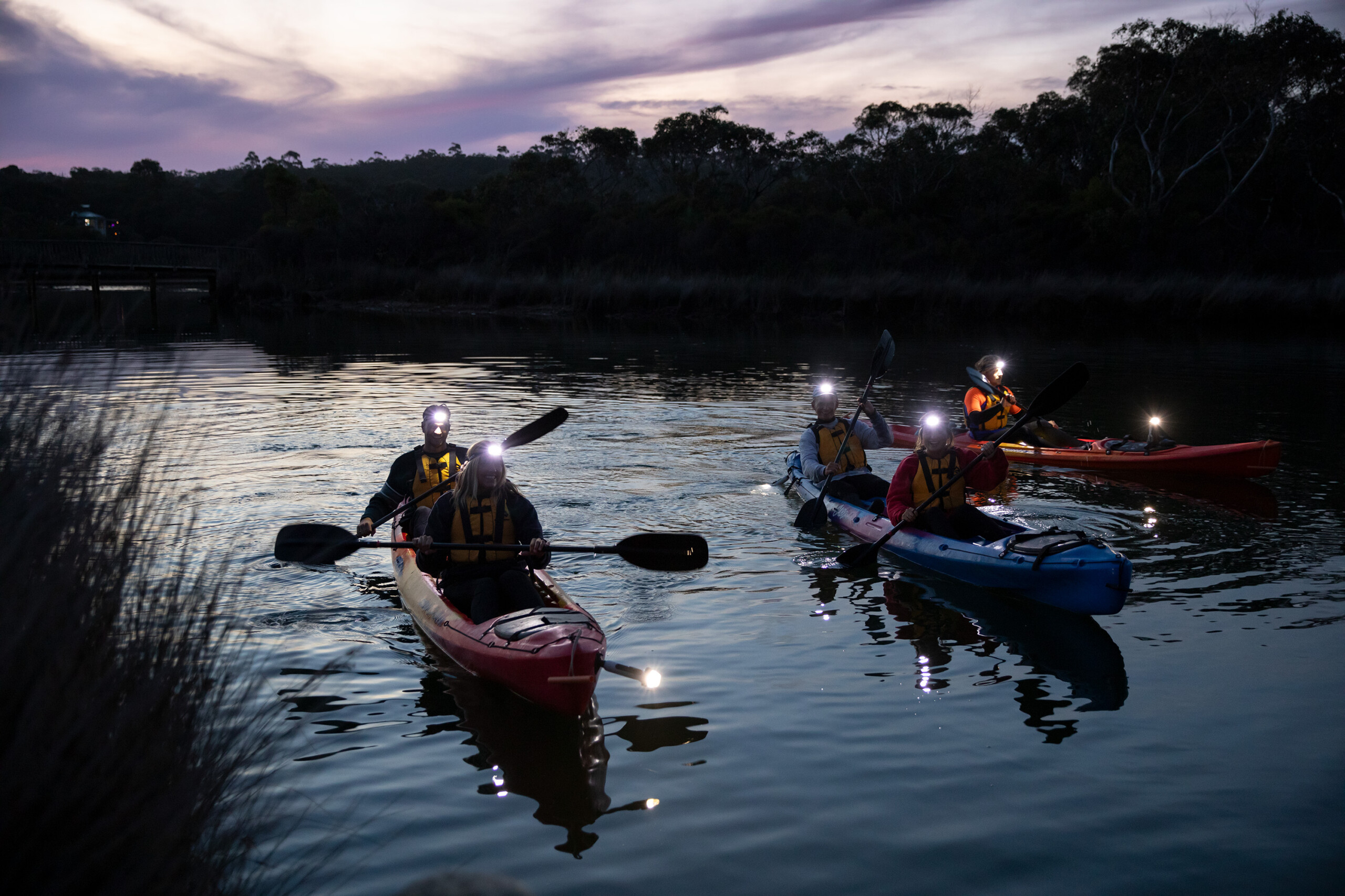Go Ride A Wave Night Kayaking at Anglesea