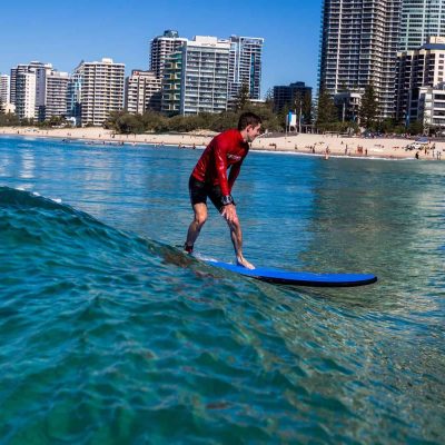 surfer paradise green wave